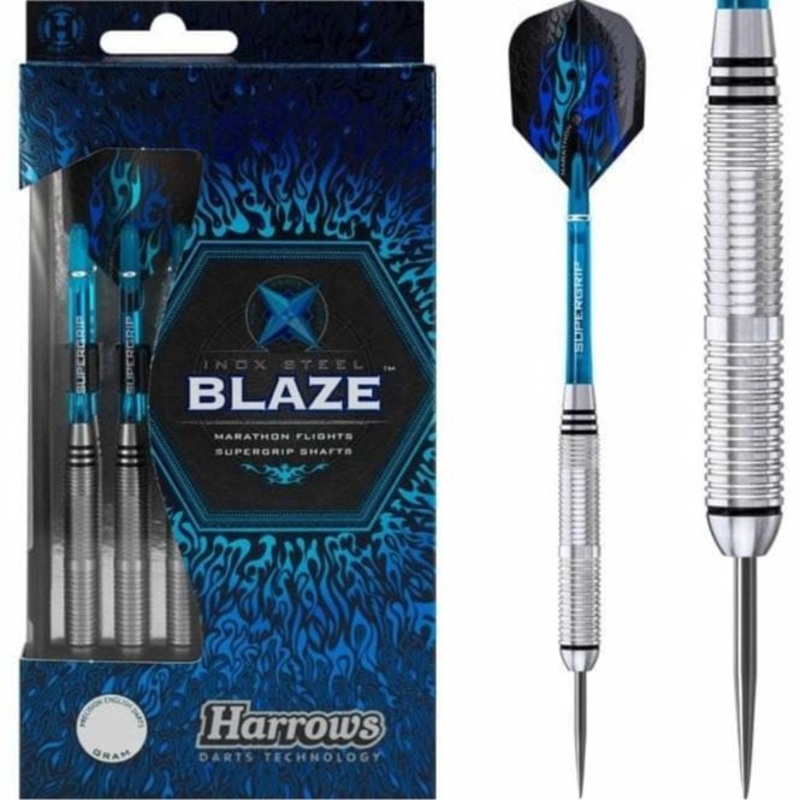 Harrows Blaze Darts – Steel Tip – Inox Steel – Straight 21g