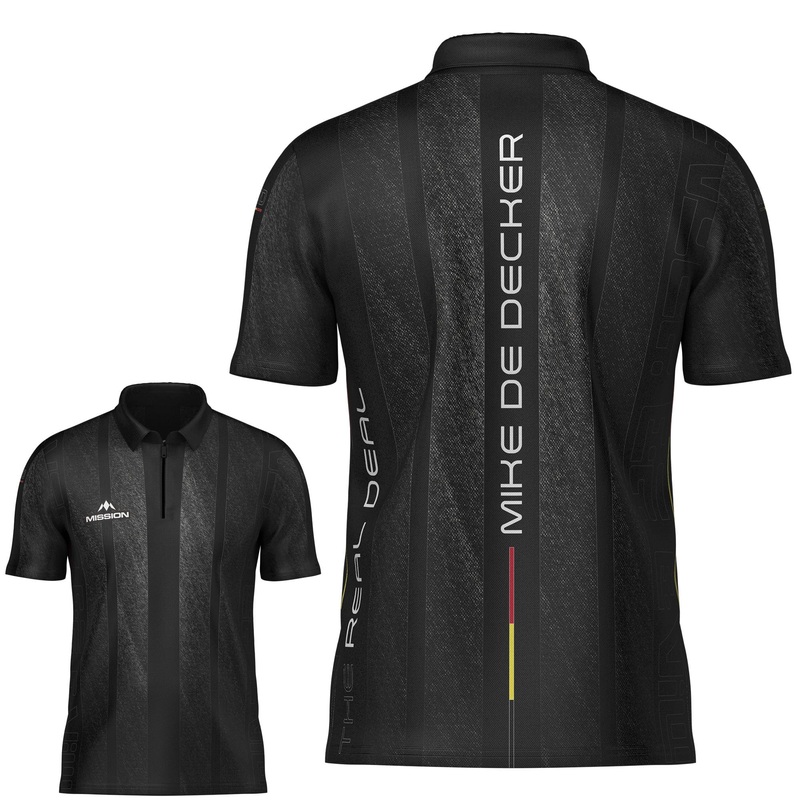 Mission Player Dart Shirt – Mike De Decker – The Real Deal Small