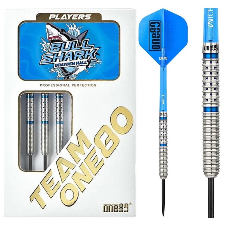 One80 Brayden Hall 90% Tungsten Steel Tip Darts 23 GRAM