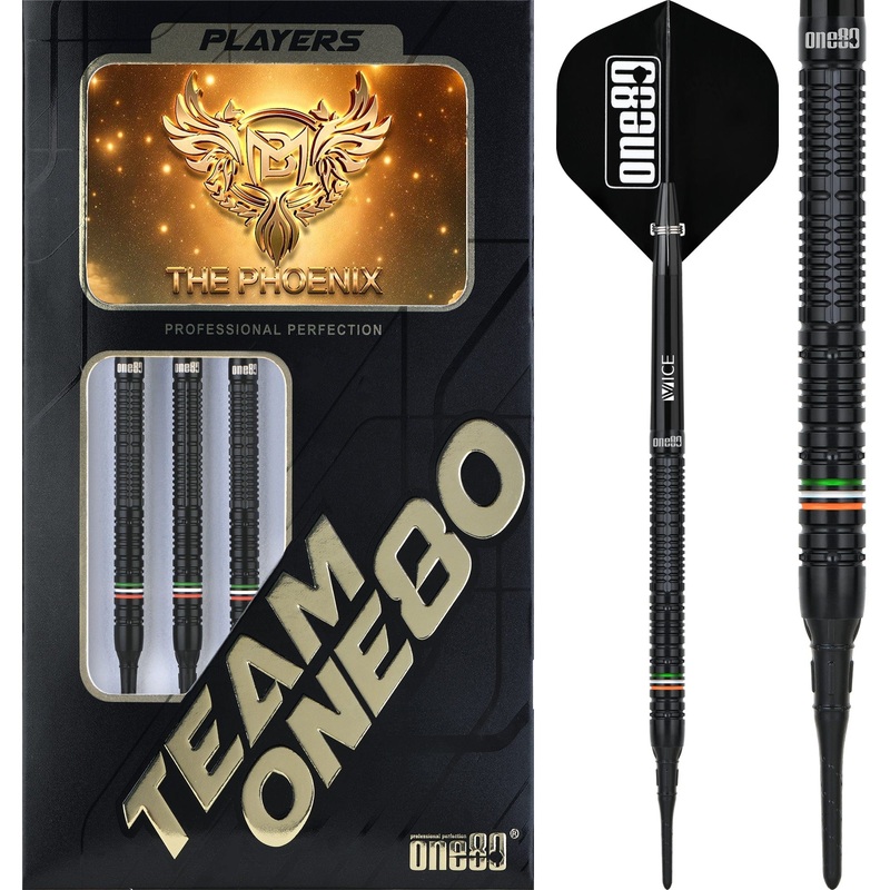 One80 Mahi Bosmia Darts – Soft Tip – 90% Tungsten 18g