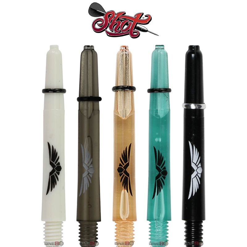 Shot – Eagle Claw Nylon Dart Shafts Short (35mm) Bone White
