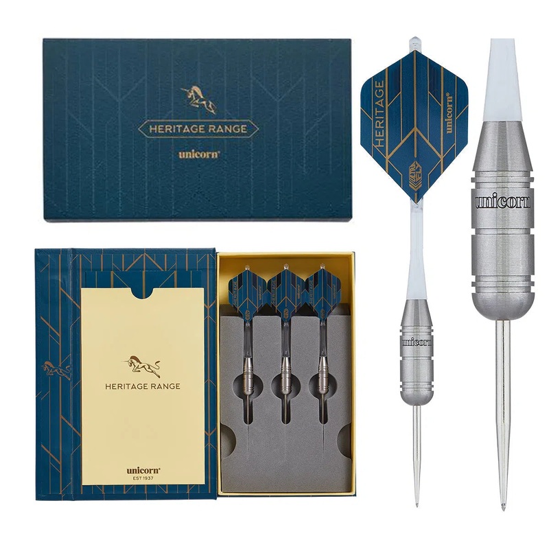 Unicorn Heritage Zippy 1981 80% Tungsten Steel Tip Darts 25 GRAM
