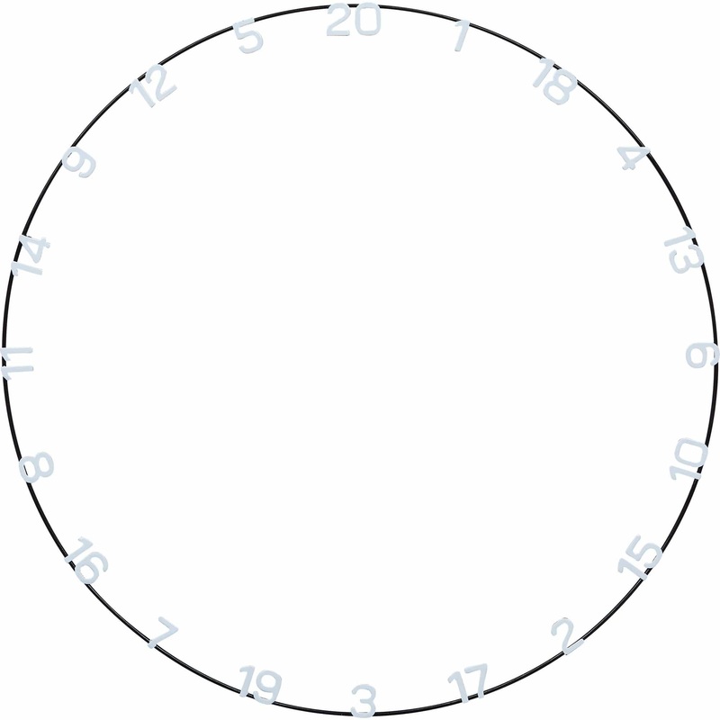 Unicorn Metal Number Dartboard Ring – Complete Outer Ring – Eclipse Ultra
