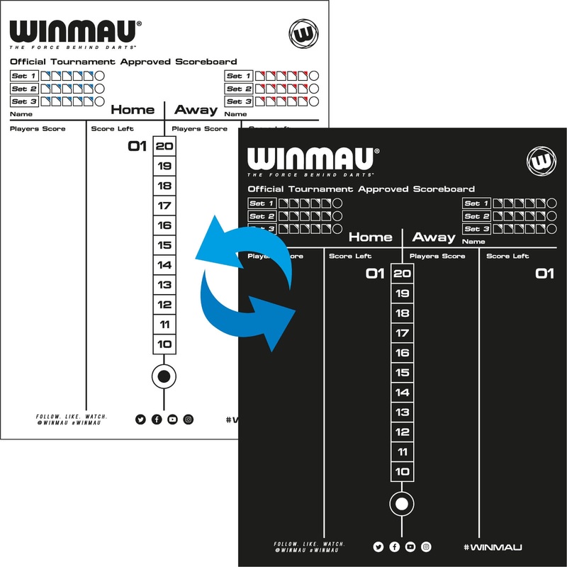 Winmau – Dry Wipe Darts Scoreboard