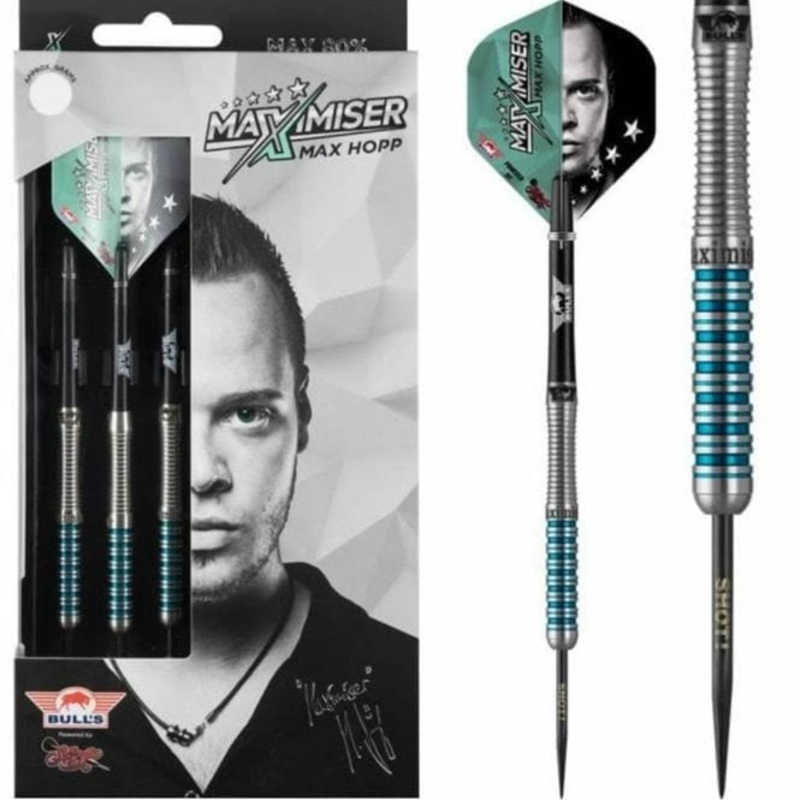 Bulls Max Hopp Darts – Steel Tip – Maximiser 80 22g