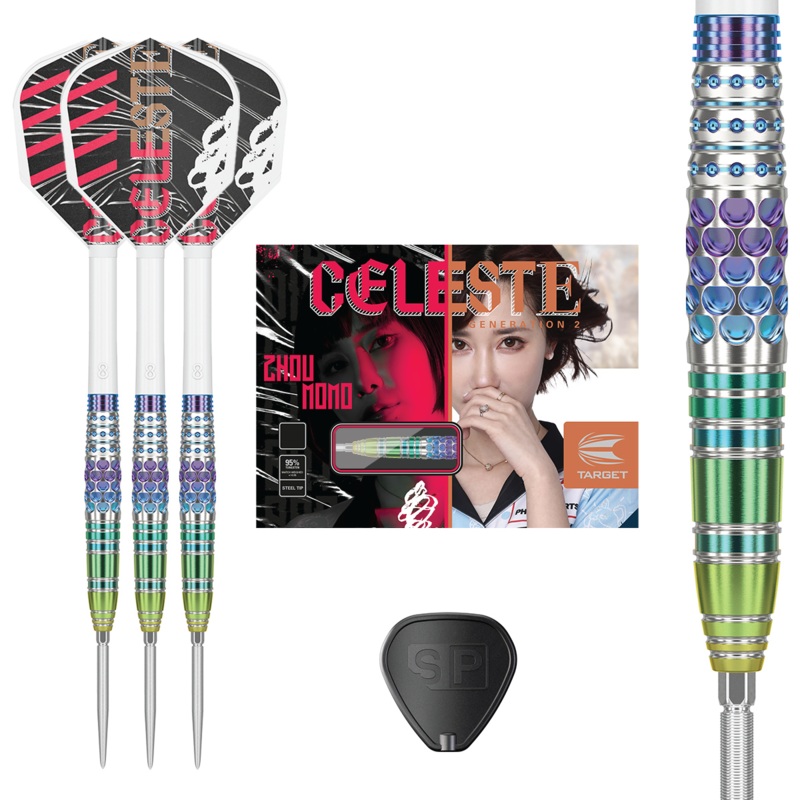Celeste G2 95% Tungsten SP Steel Tip Darts by Target Japan 21 Gram