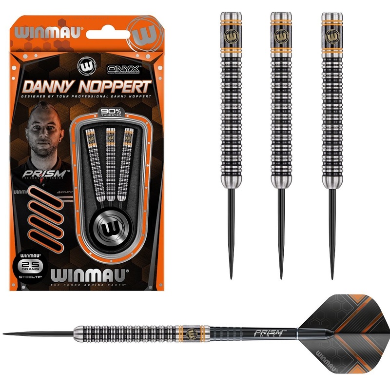 Danny Noppert 90% Tungsten Steel Tip Darts by Winmau 23 Gram