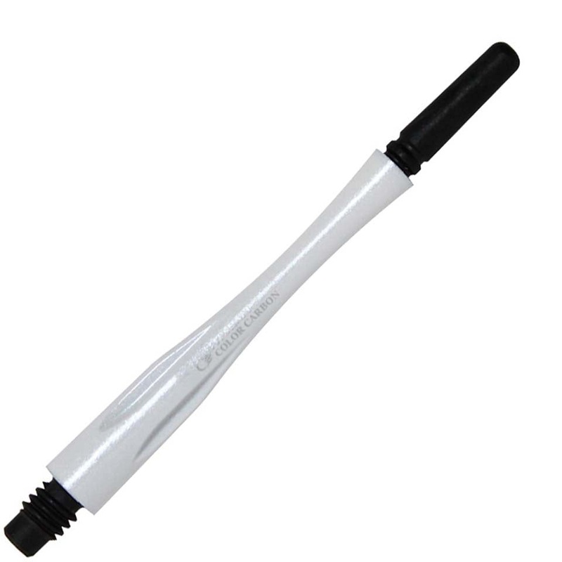 Fit Flight Carbon Hybrid Spinning Dart Shafts – Long #7 White