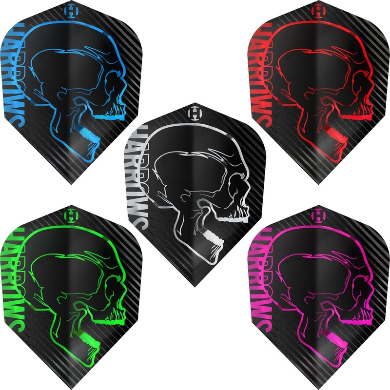 *Harrows Rage Dart Flights – Std – No6 Green