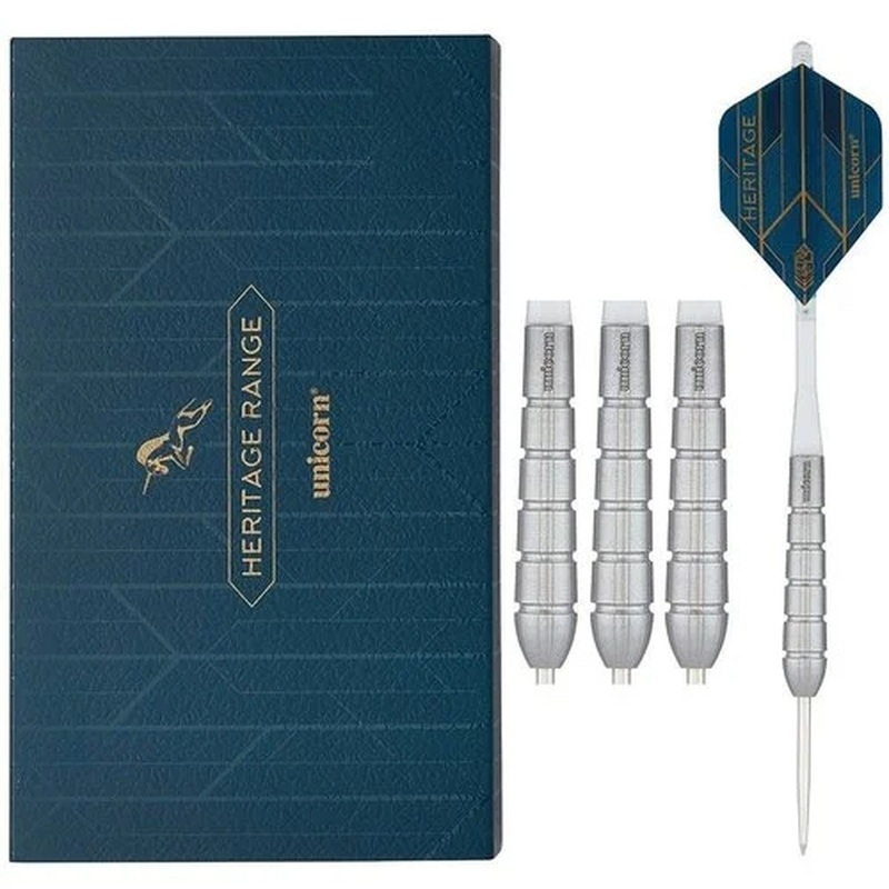 Heritage Cliff Lazarenko 90% Tungsten Steel Tip Darts by Unicorn 24 Gram