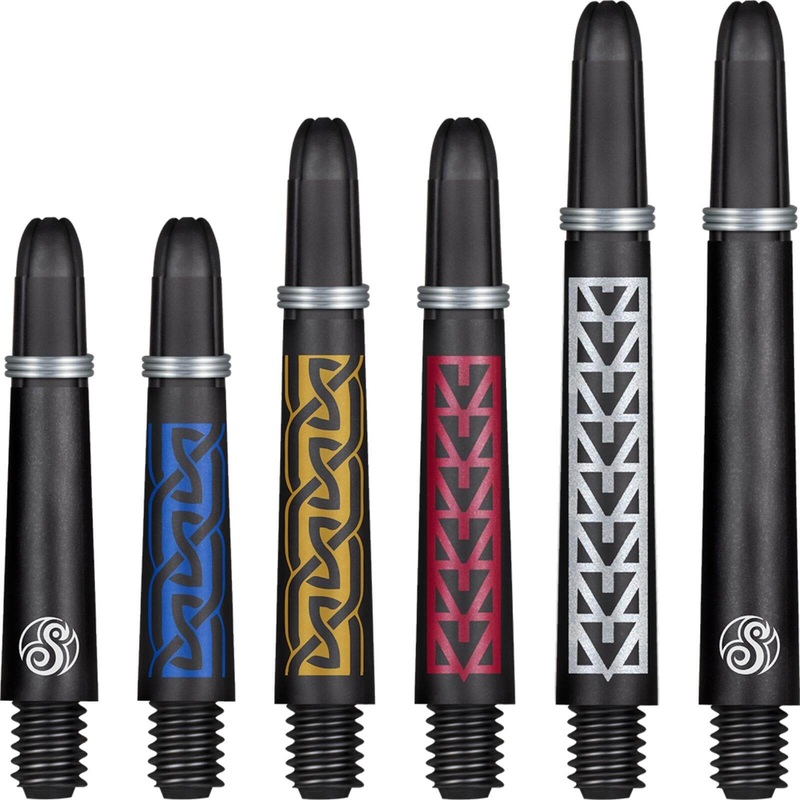 Shot – Koi – Carbon Dart Shafts Short (35mm) Black