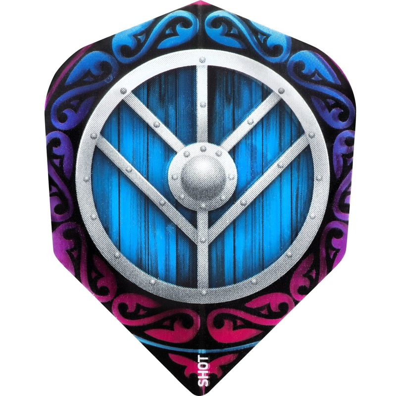 Shot Viking Dart Flights – 100 Micron – Std No6 – Shield Maiden