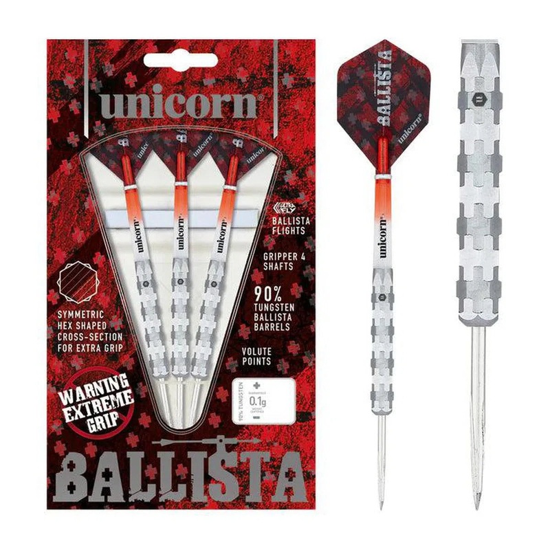 Unicorn Ballista Style 1 90% Tungsten Steel Tip Darts 21 GRAM