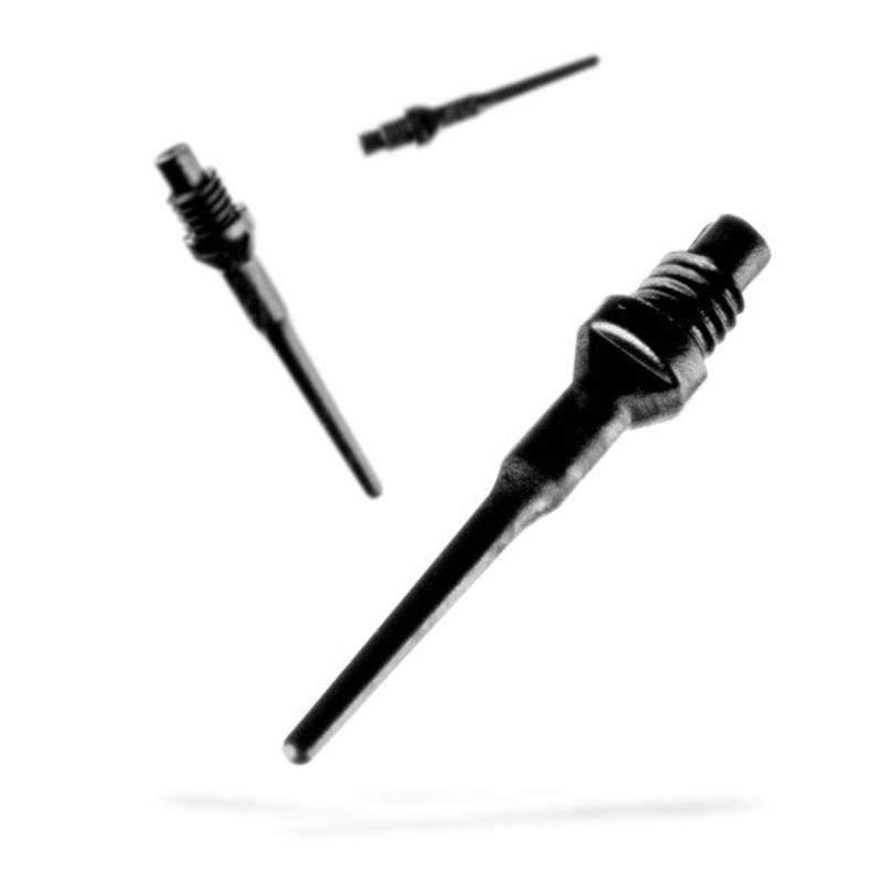 Viper Tufflex Tips II 2BA 500Ct Soft Dart Tips – Black