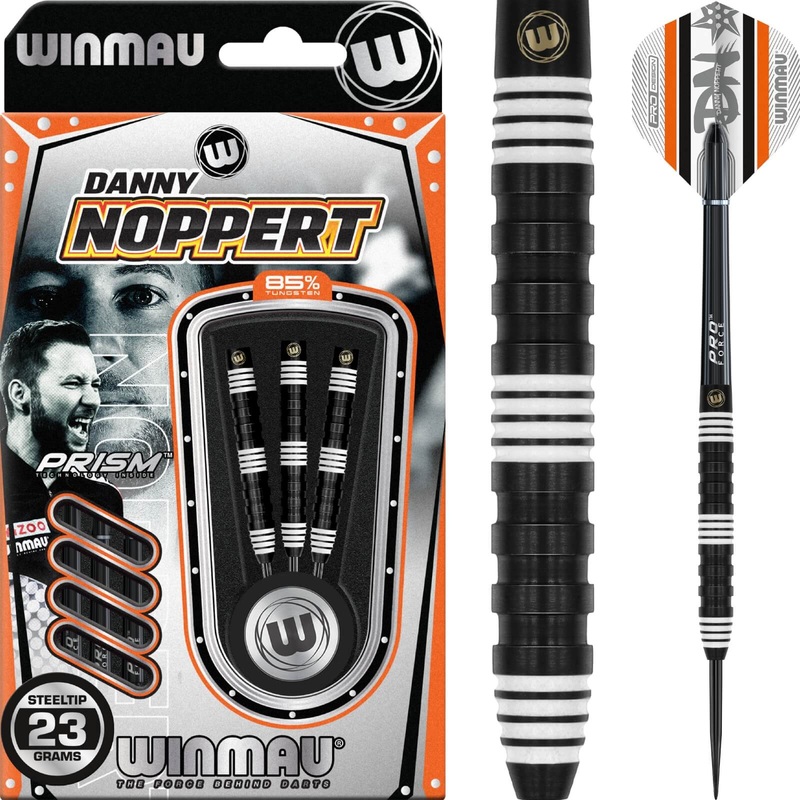 Winmau – Danny Noppert 85 Pro Series Darts – Steel Tip – 85% Tungsten – 23g 25g 23 grams