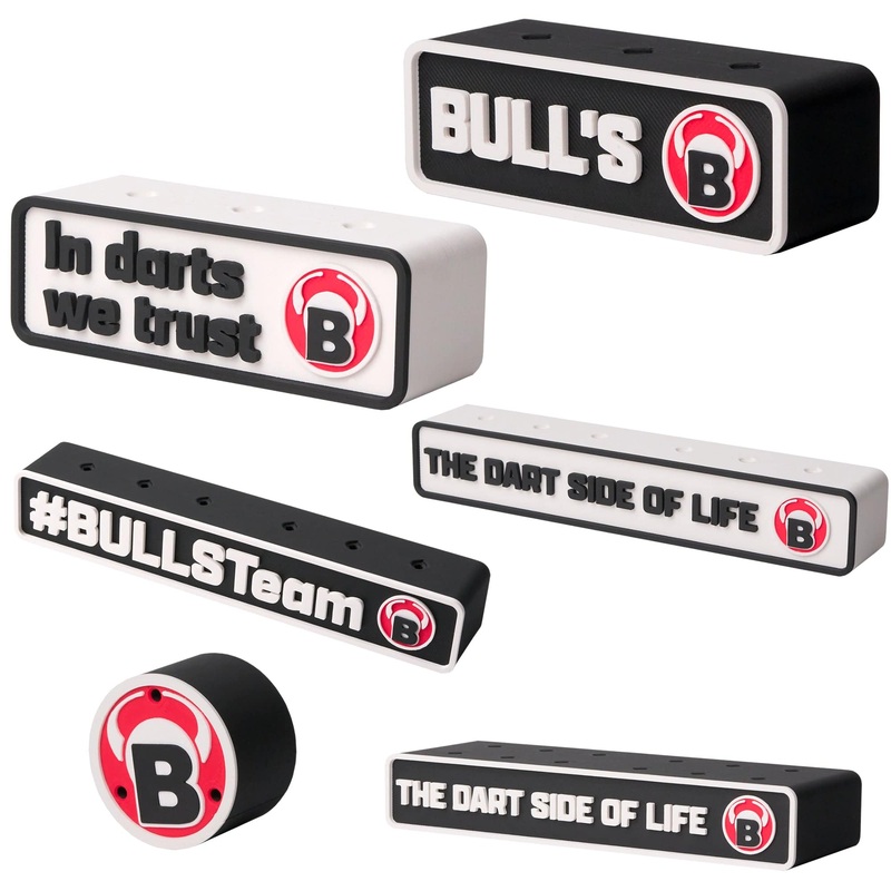 BULL’S Dart Holder – Plastic 4 Set Black