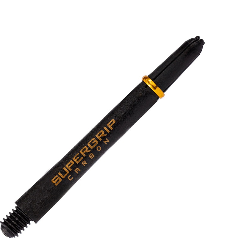Harrows Supergrip Carbon Fiber Dart Shafts – Medium Gold