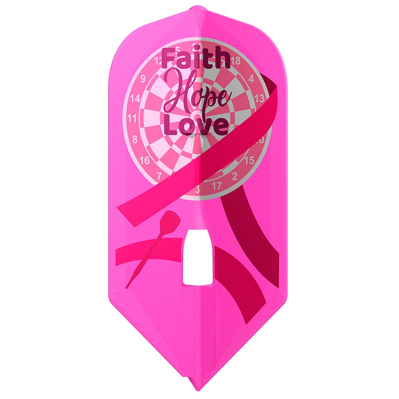 L-Style Pro Breast Cancer Awareness V3 Dart Flights – L6 / Slim