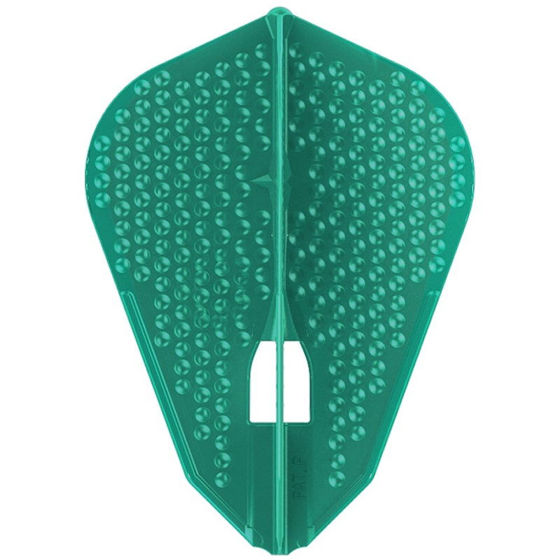 L-Style Pro Dimpled Dart Flights – L9 / Fantail Pacific Green