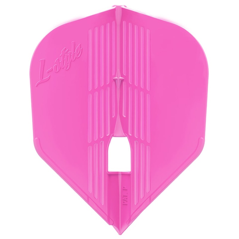 L-style Pro Kami Dart Flights – L3 / Shape Pink