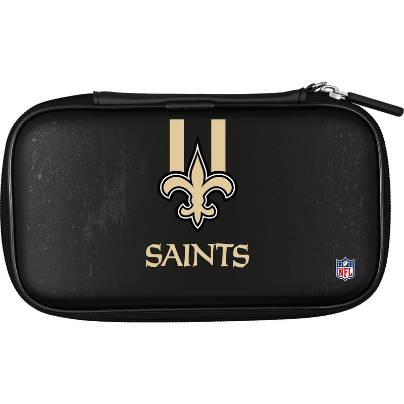 NFL – Dart Case – Official Licensed – Holds 2 Sets – New Orleans Saints