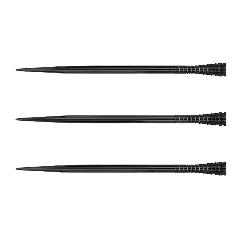 Red Dragon Specialist Dart Points – Raptor Gripped Dart Points – Black *50mm *50mm