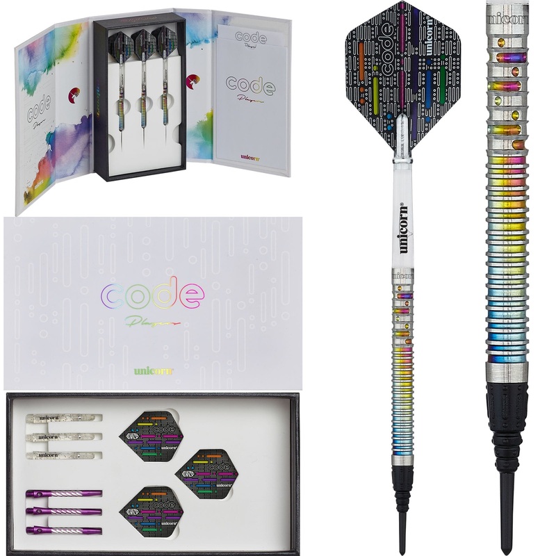 *Unicorn Code Darts – Soft Tip – Gary Anderson – 18g-D9250 18g