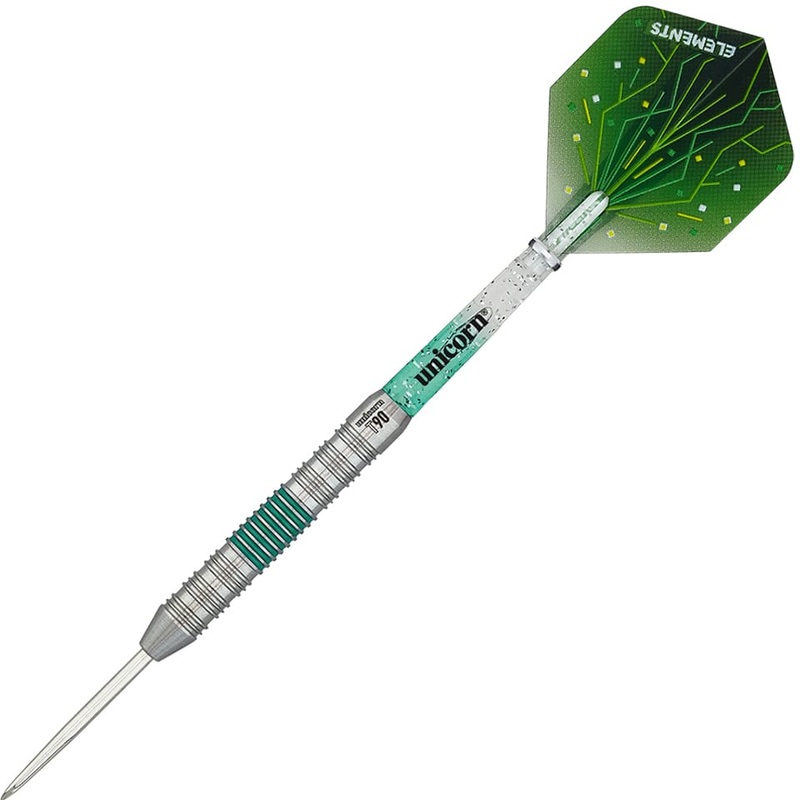 Unicorn T90 Core XL Green Type 2 Steel Tip Darts – 22gm