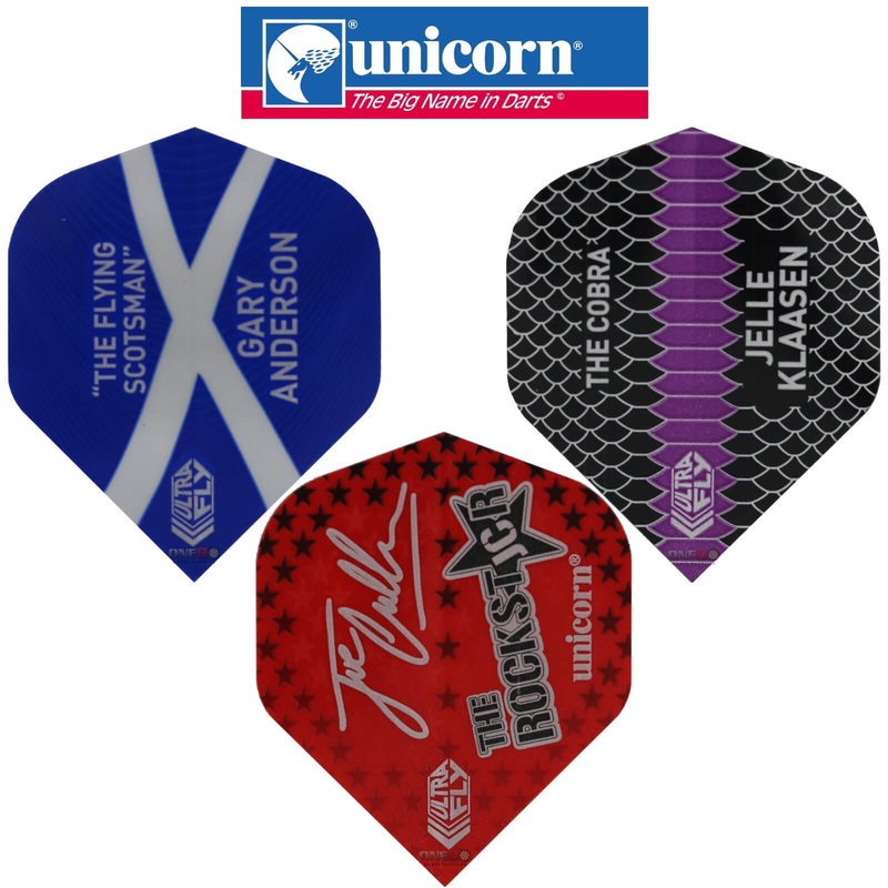 Unicorn – Ultrafly Pro Player – Big Wing Dart Flights Gary Anderson