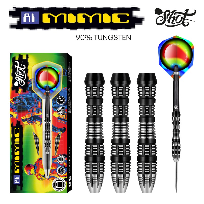 AI Mimic 90% Tungsten Steel Tip Darts by Shot 23 Gram