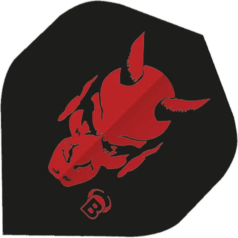 Bull’s DE Motex Dart Flights – Red Devil