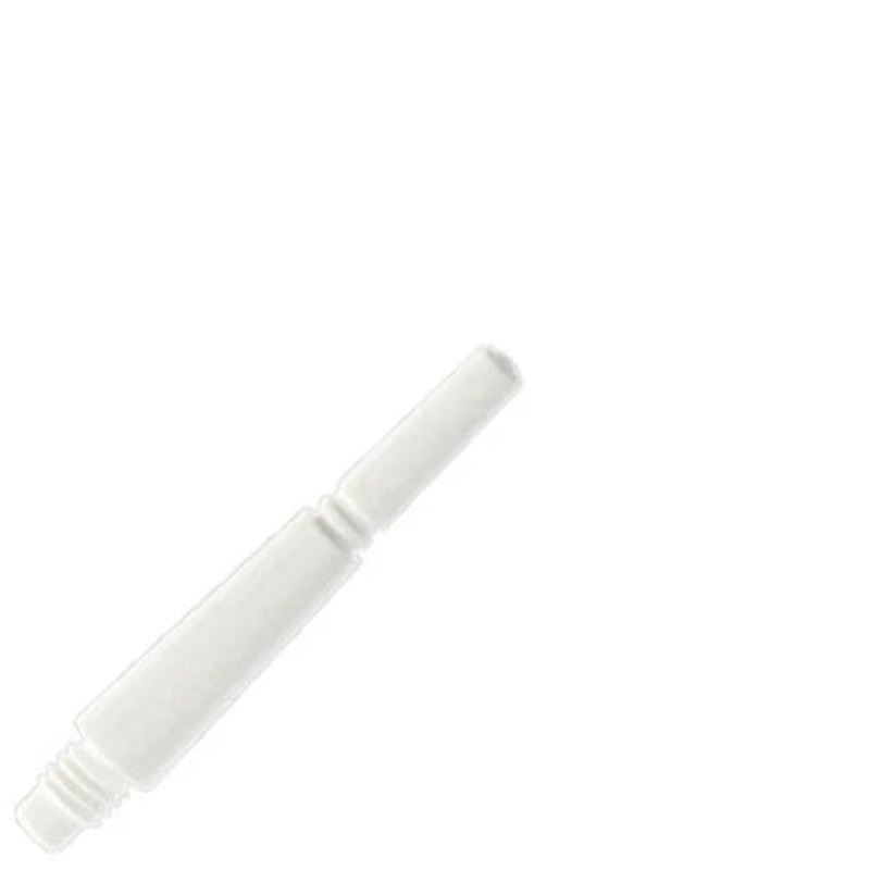 Cosmo Fit Flight Gear Normal Spinning Dart Shafts – X-Short #2 (18.0mm) White Normal Shaft Only Length – 18.0mm White