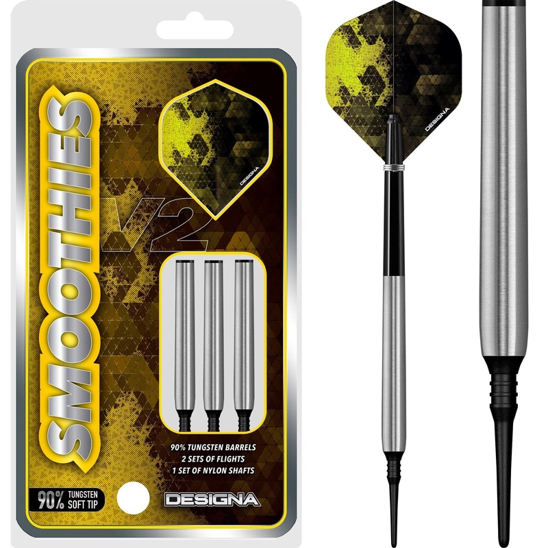 Designa Smoothies V2 Darts – Soft Tip – M1 18g