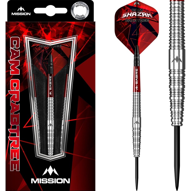 Mission Cam Crabtree Darts – Steel Tip – 95% – Natural 21g