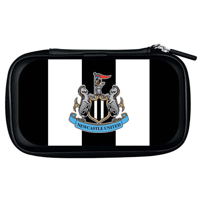 Newcastle United FC – Official Licensed – Dart Case – W2 – Stripes & Crest
