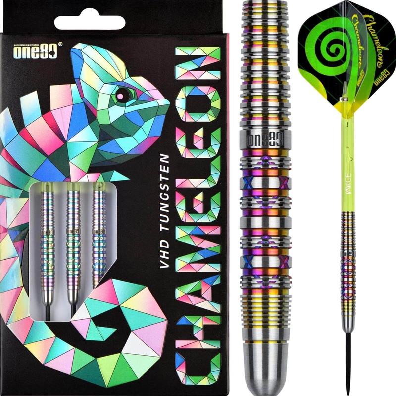 One80 – Chameleon Lapis Lazuli Darts – Steel Tip – 90% Tungsten – 22g 24g 22 grams