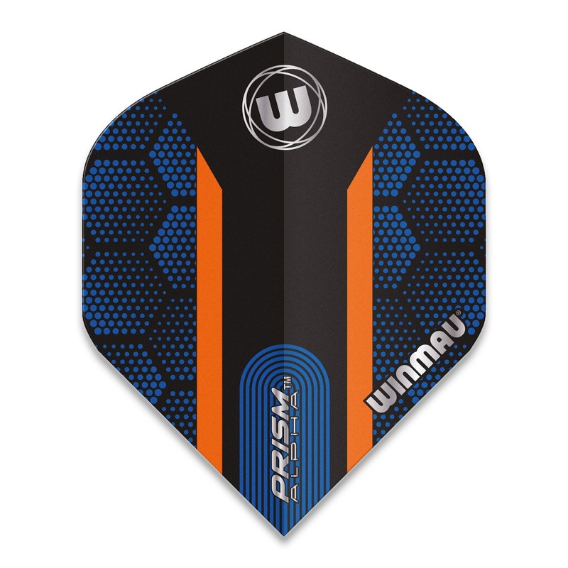 Prism Alpha Standard Orange Dart Flights by Winmau