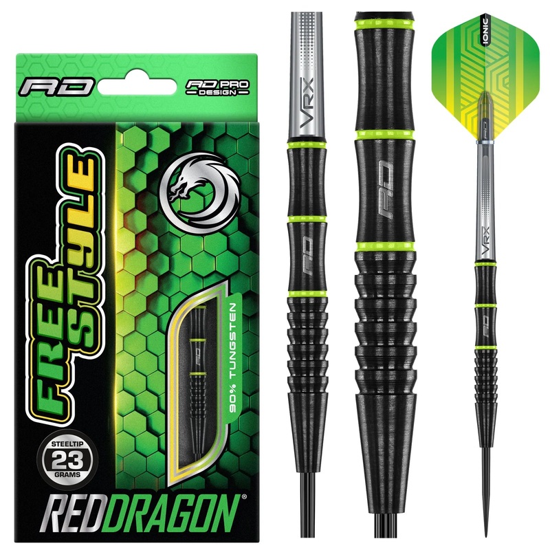 Red Dragon Freestyle Steel Tip 23 gram 90% Tungsten