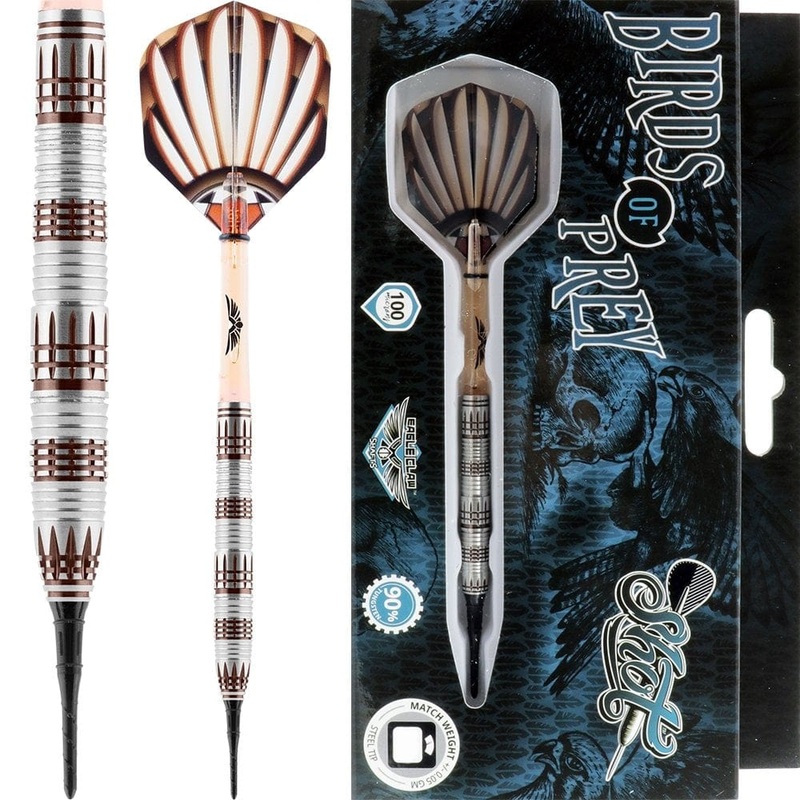 *Shot Birds of Prey Darts – Soft Tip Tungsten – Harrier II – 18g-D9679
