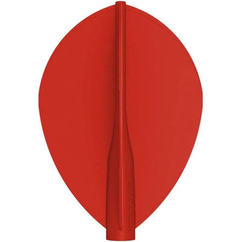 Target Darts 8 Flight Teardrop Red