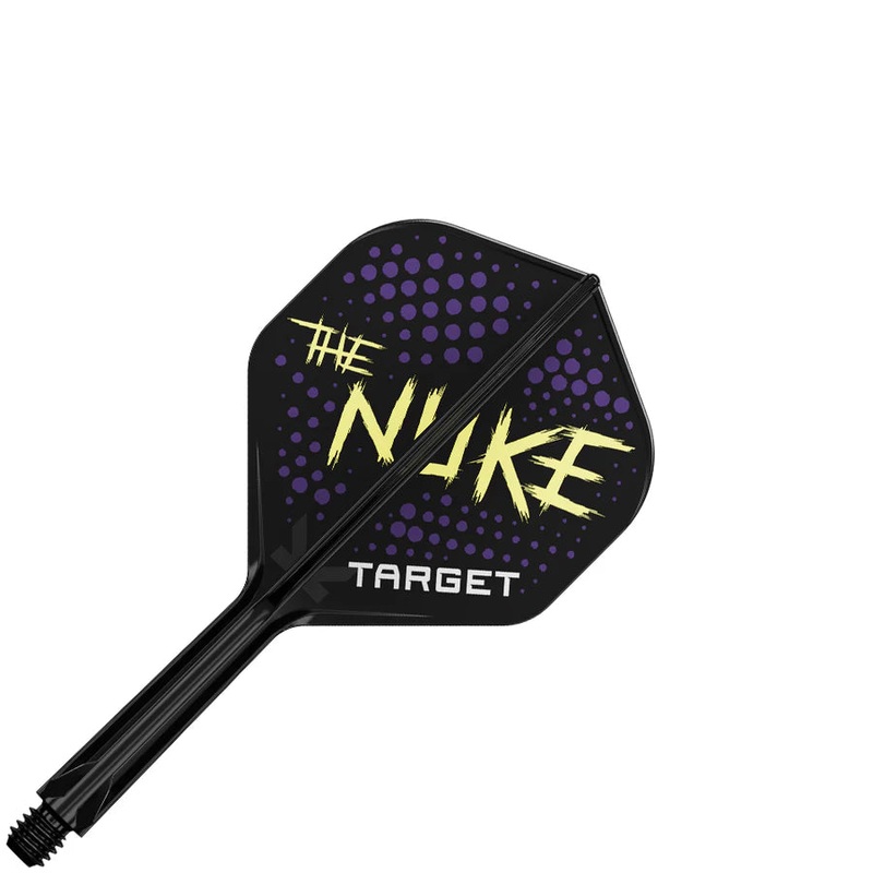 Target Luke Littler K-Flex Flight System No. 2 Intermediate Black Intermediate (26mm in length excluding thread) Plastic