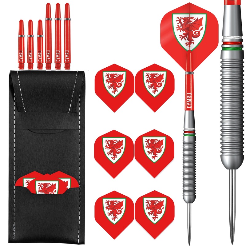 Wales FA – Darts – Steel Tip Brass – Official Licensed – Welsh Cymru