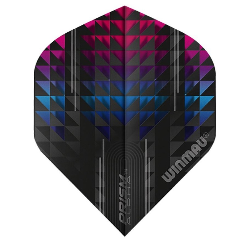 Winmau Prism Alpha Translucent Triangle Dart Flights Standard Translucent Trangle