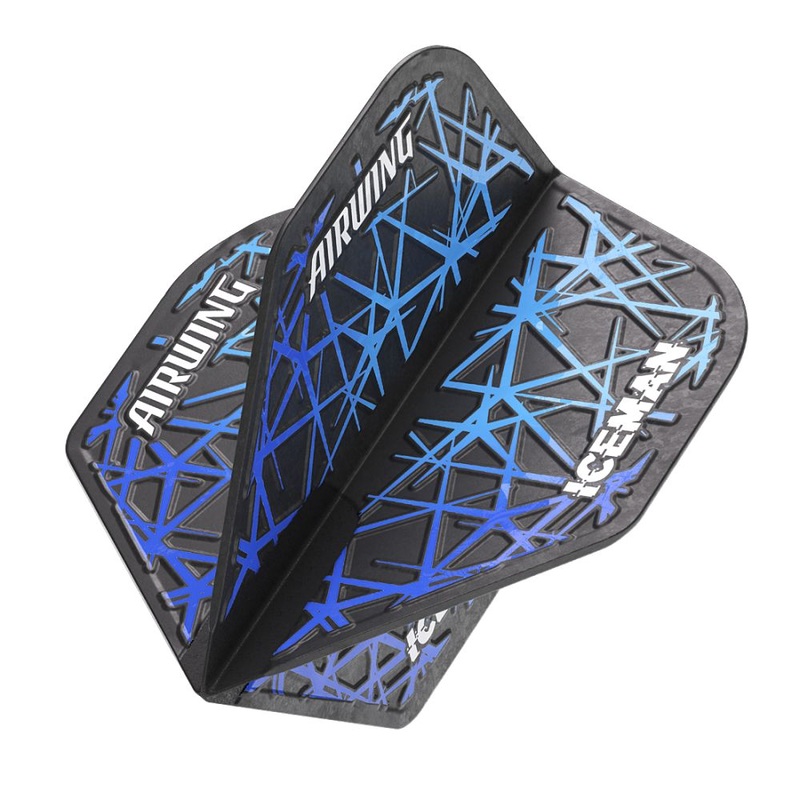 Airwing Gerwyn Price Moulded Dart Flights Dark Blue No2 Standard