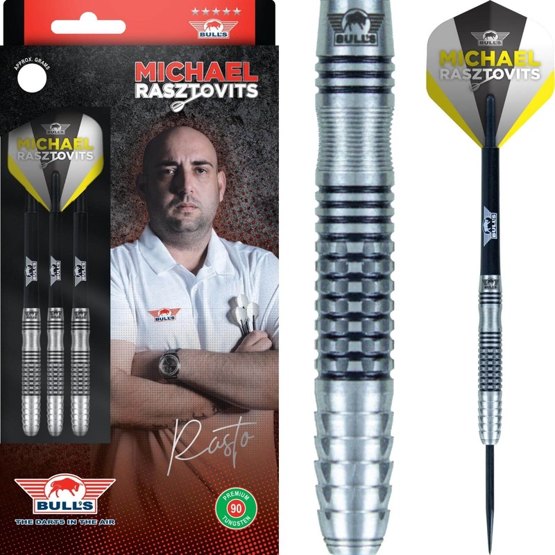 Bull’s NL – Michael Rasztovits Darts – Steel Tip – 90% Tungsten – 21g 23g 25g 21 grams