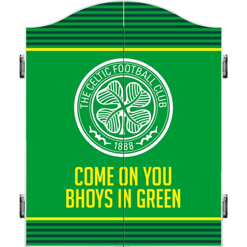 Celtic FC Dartboard Cabinet – Official Licensed – Celtic – C2 – COYB
