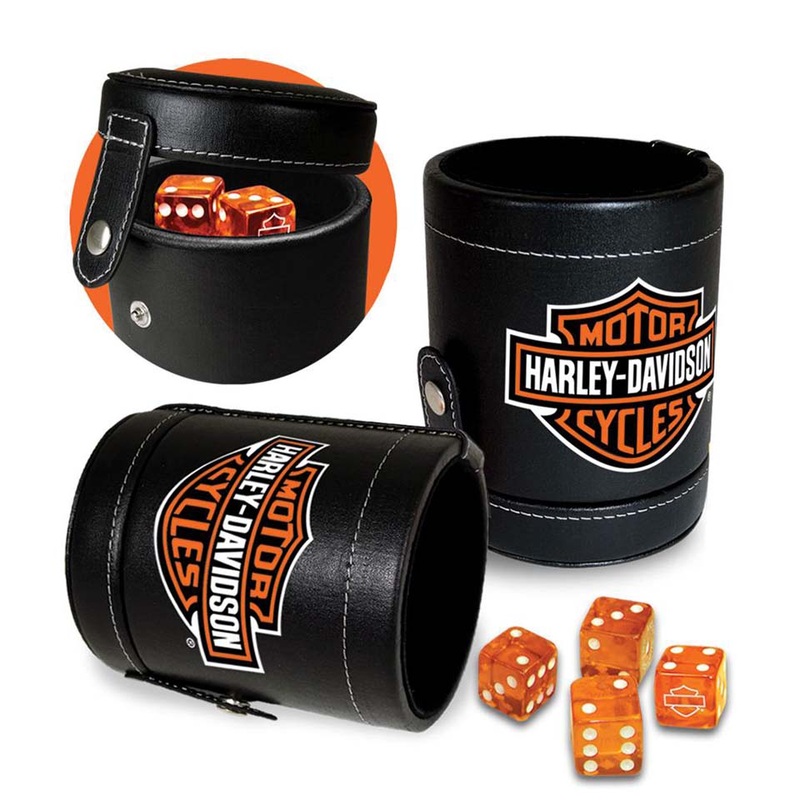 Harley-Davidson Dice Cup and Dice