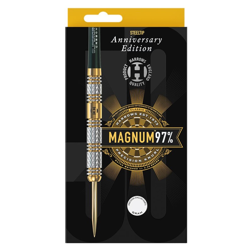 Harrows Magnum 97% Tungsten Steel Tip Darts 21 grams