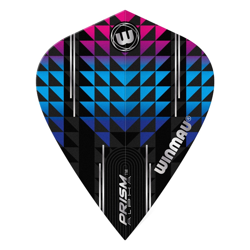 Prism Alpha Black, Blue & Purple Kite Flight by Winmau