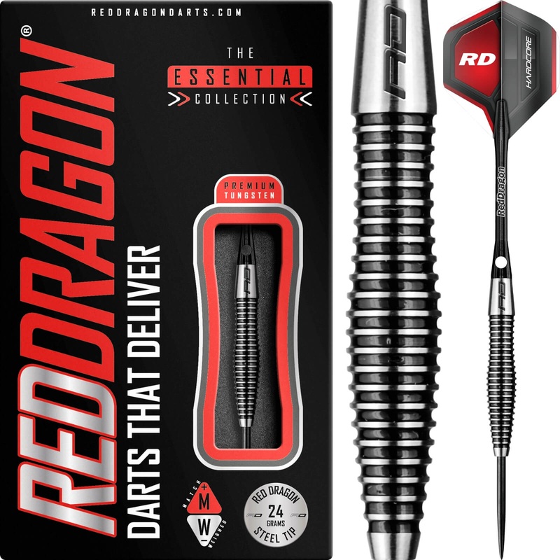 Red Dragon – Lethal Magic 3 Darts – Steel Tip – 85% Tungsten – 24g 28g 24 grams